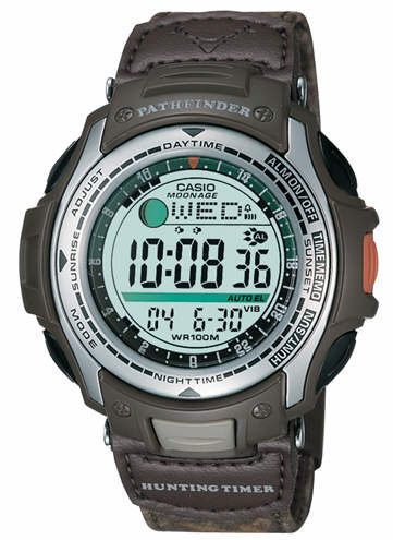 Casio Pathfinder PAS410B 5V Vibrating Alarm Watch