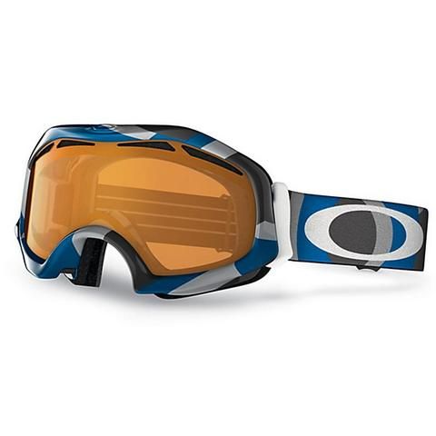 OAKLEY snowboard ski CATAPULT goggle FACTORY SLANT BLUE/PERSIMMON~NEW 