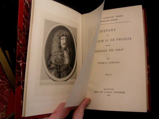 Complete Works of Carlyle 1885 Red Leather 20 Vols Nice