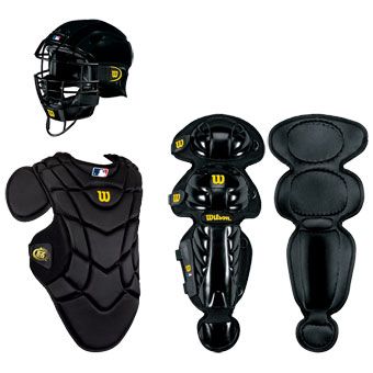 Wilson EZ Gear Youth Catchers Gear Kit Ages 7 12 Black