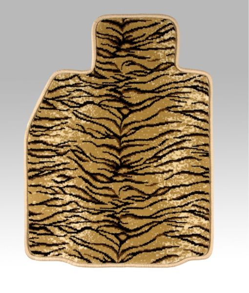 2011 Ford Edge Safari Leopard Tiger Carpet Floor Mats