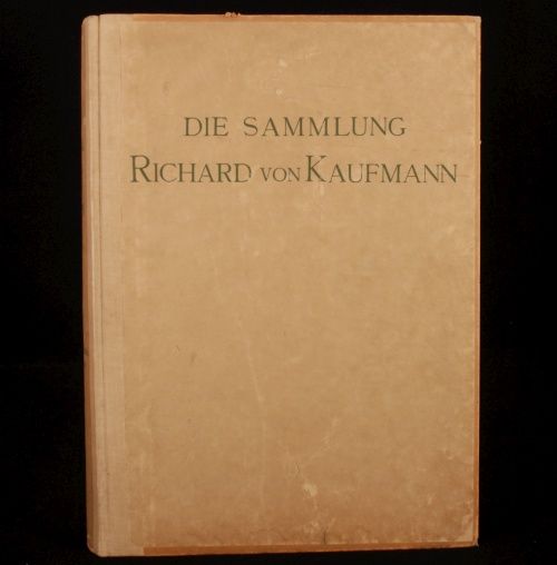 1917 Sammlung Richard Von Kaufmann Volume II Auction