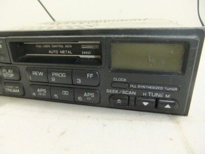   stereo cassette radio nissan altima 1995 1996 1997 without cd player