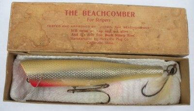 Hicky do Beachcomber Saltwater Striper Surf Lure Plug in Box Tuff 