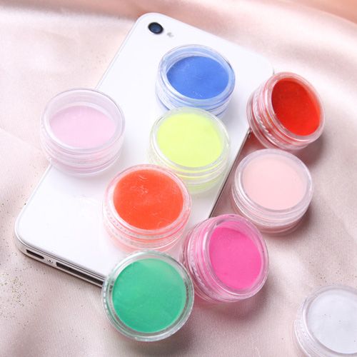 12 Colors Caviar Nails New Nails Art Hot Sale Multi Pink Nail Glitter 