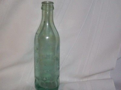 Cedar Rapids Candy Company Iowa Soda Pop Embossed Bottle