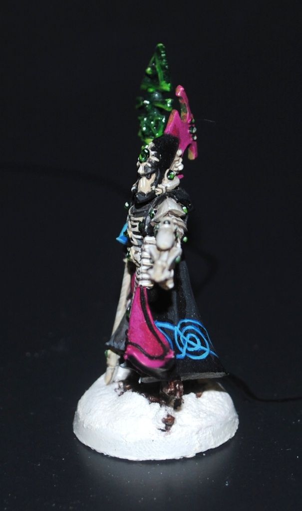 Warhammer 40k   Painted Eldar Farseer   OSL and NMM   Freehand Celtic 