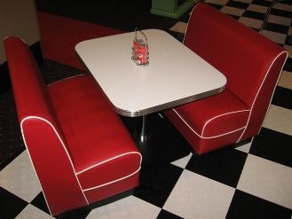 Child Size Diner Booth for Your Home or Restaurant