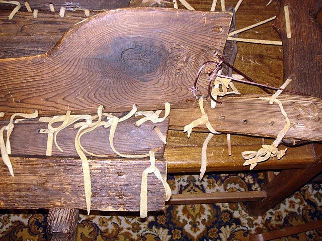 Canada First Nations Vancouver Island Cedar Babies Crib ca1920s