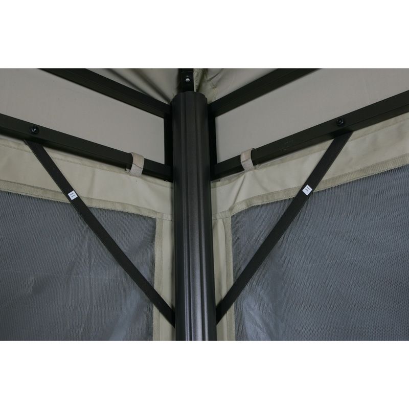 10 x 12 charlestown gazebo with mosquito netting brand new