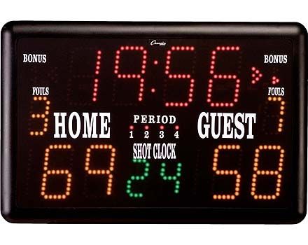 champion sports t90 electronic digital scoreboard item number 37040 