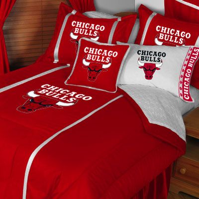   CHICAGO BULLS Basketball Bed n Bag   Comforter Sheet FULL BEDDING SET