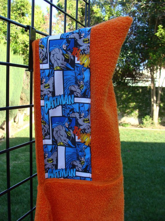 Batman Childrens Hooded Bath Towel