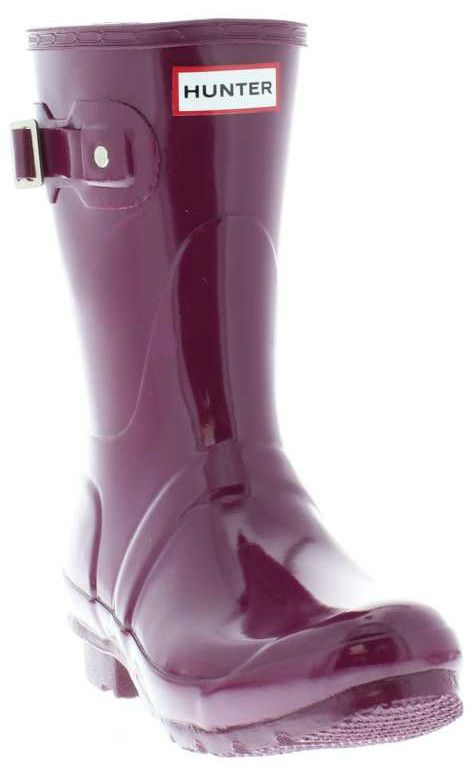 Hunter Original Gloss Short Womens Vio Welly Size UK4 9