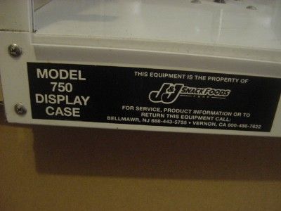 Churro Warmer Machine Display Case Model 750 Rotating