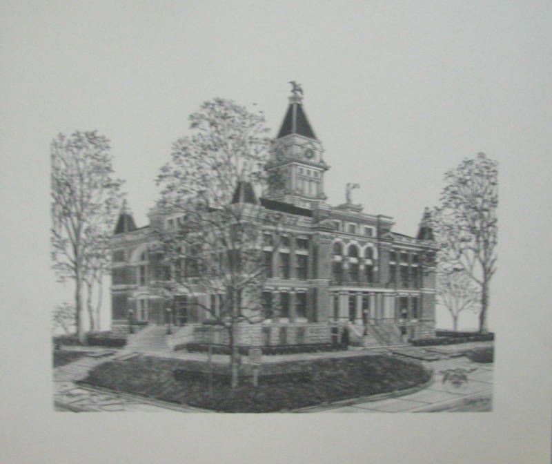 Clarksville TN Court House by Tony Biagi