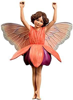 Fuschia Flower Fairy Cicely Mary Barker Ornament New