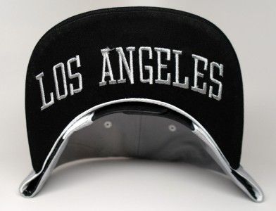  Fitted Snap Back Hat Cap Classic Los Angeles La Kings Hockey