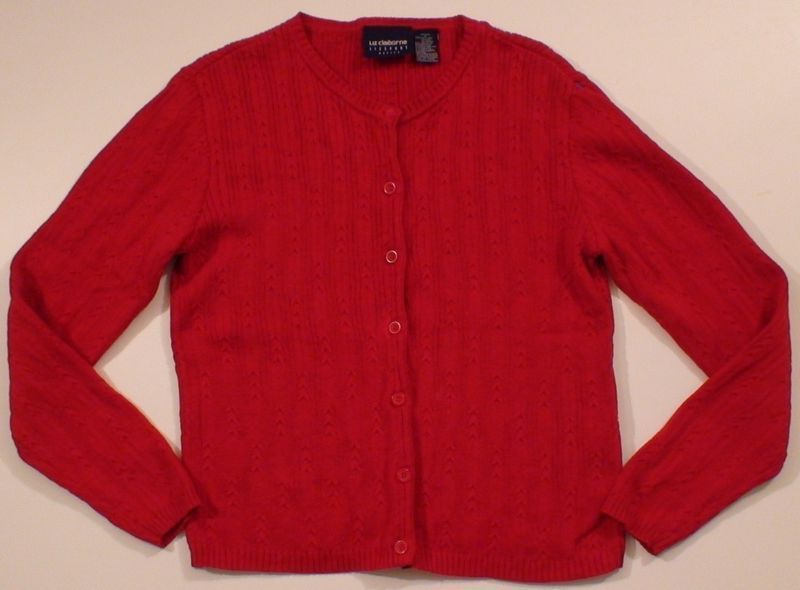 Lizsport Liz Claiborne Petite Sweater Ladies Size P