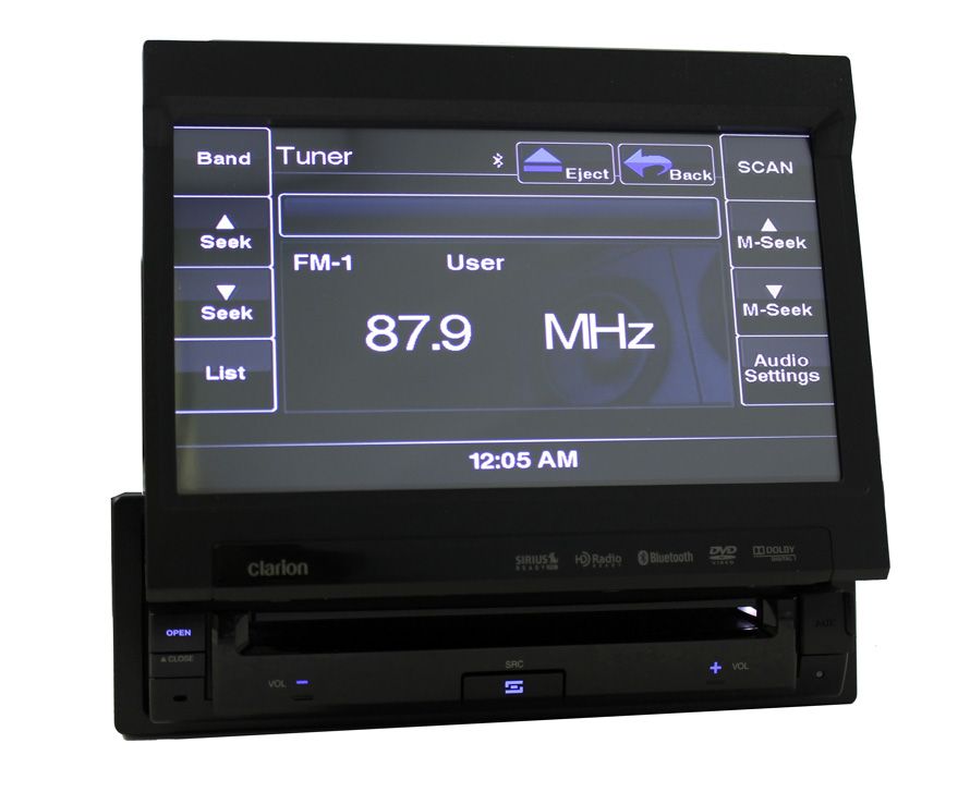 Clarion VZ401 7 Touch Screen DVD CD USB Aux Car Player Receiver