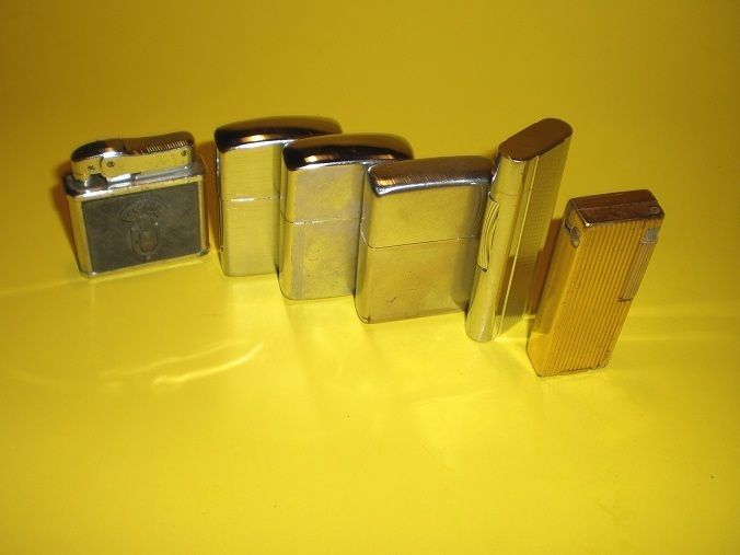 CLEAN UP SALE_ 7 X Vintage Art Deco 2 x ZIPPO & MORE  for parts or