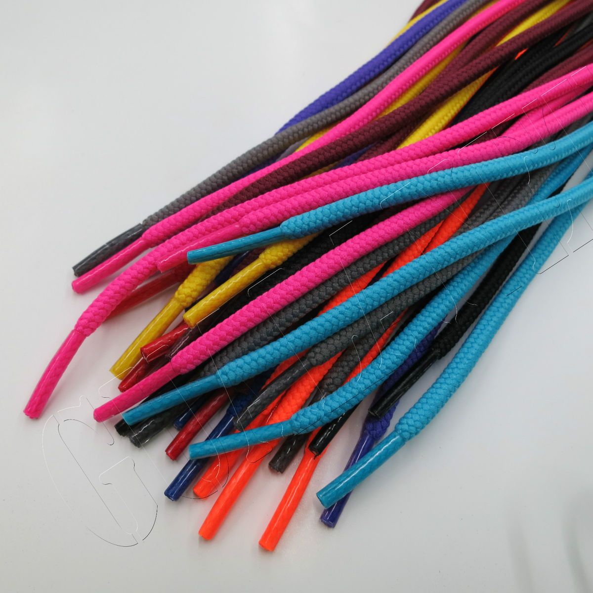 16 Round Athletic Shoelaces Sport Sneakers Shoe Laces Neon Colors