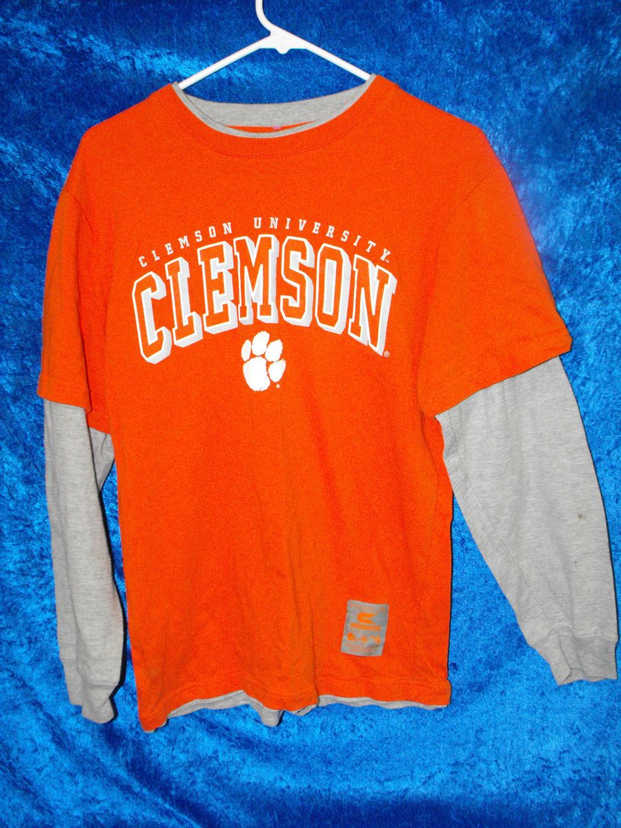 Clemson Tigers NCAA Long Sleeve Shirt Size Size Medium