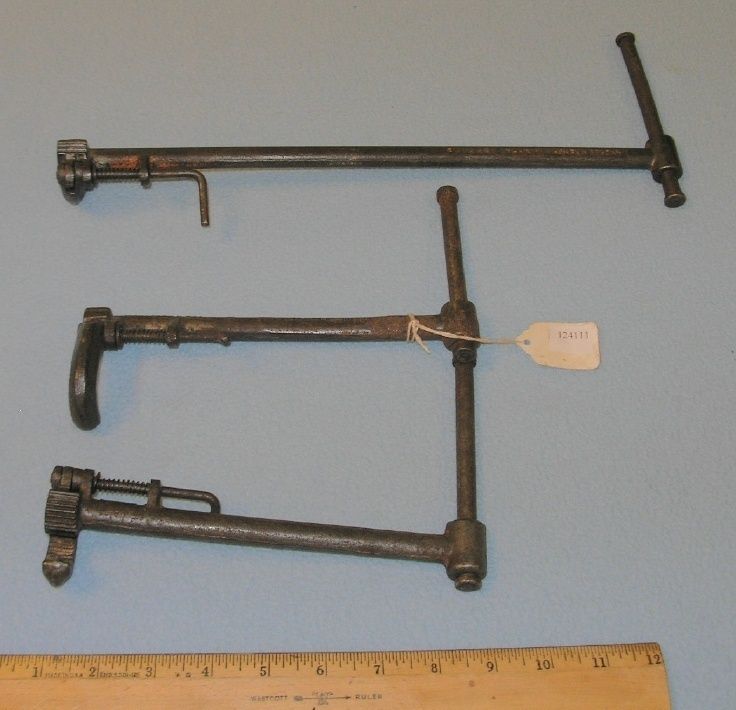 Lot of 3 Andree Basin Wrenches Two 8 inch One 14 inch 1921 Patent