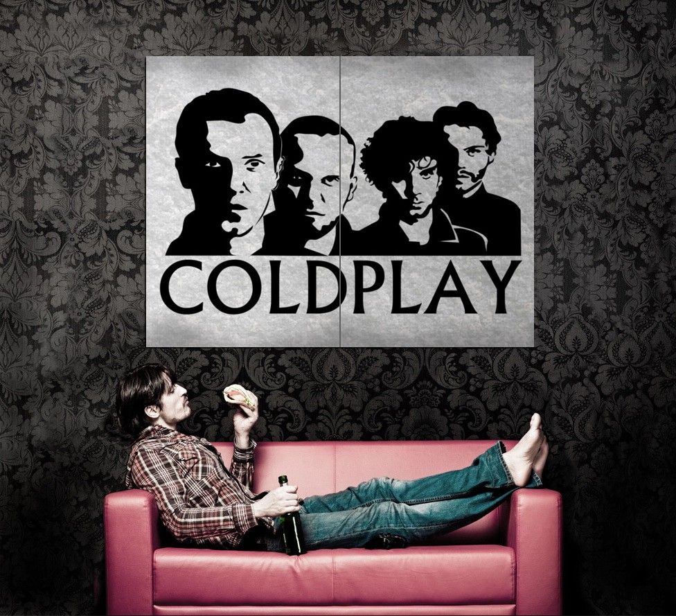 XD4906 Coldplay Art Alternative Rock Music Huge Wall Poster