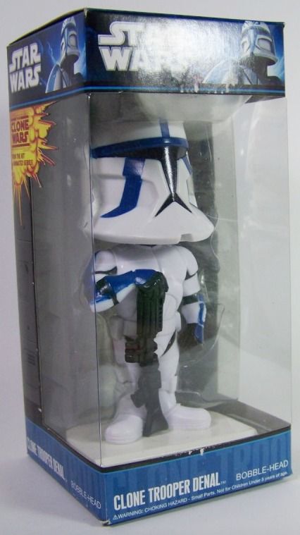 New Funko Star Wars Clone Trooper Denal Bobble Head Bobblehead Wacky