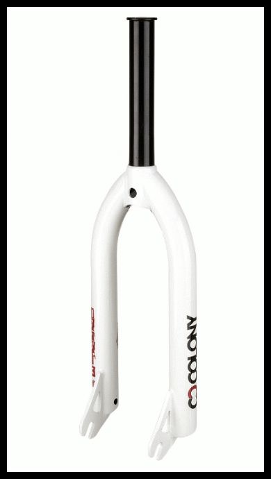 colony official v4 fork 14mm white