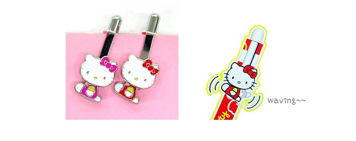 Hello kitty Writing Instruments set ver1_Colored Pencils, Fluorescent