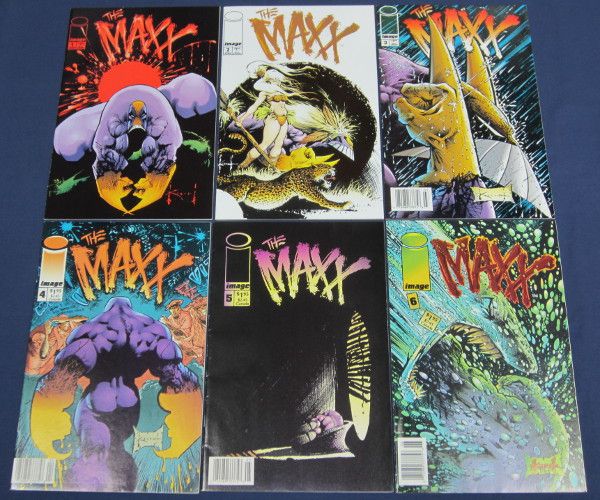  this set includesthe maxx 1 6 published by image comics in 1993 these