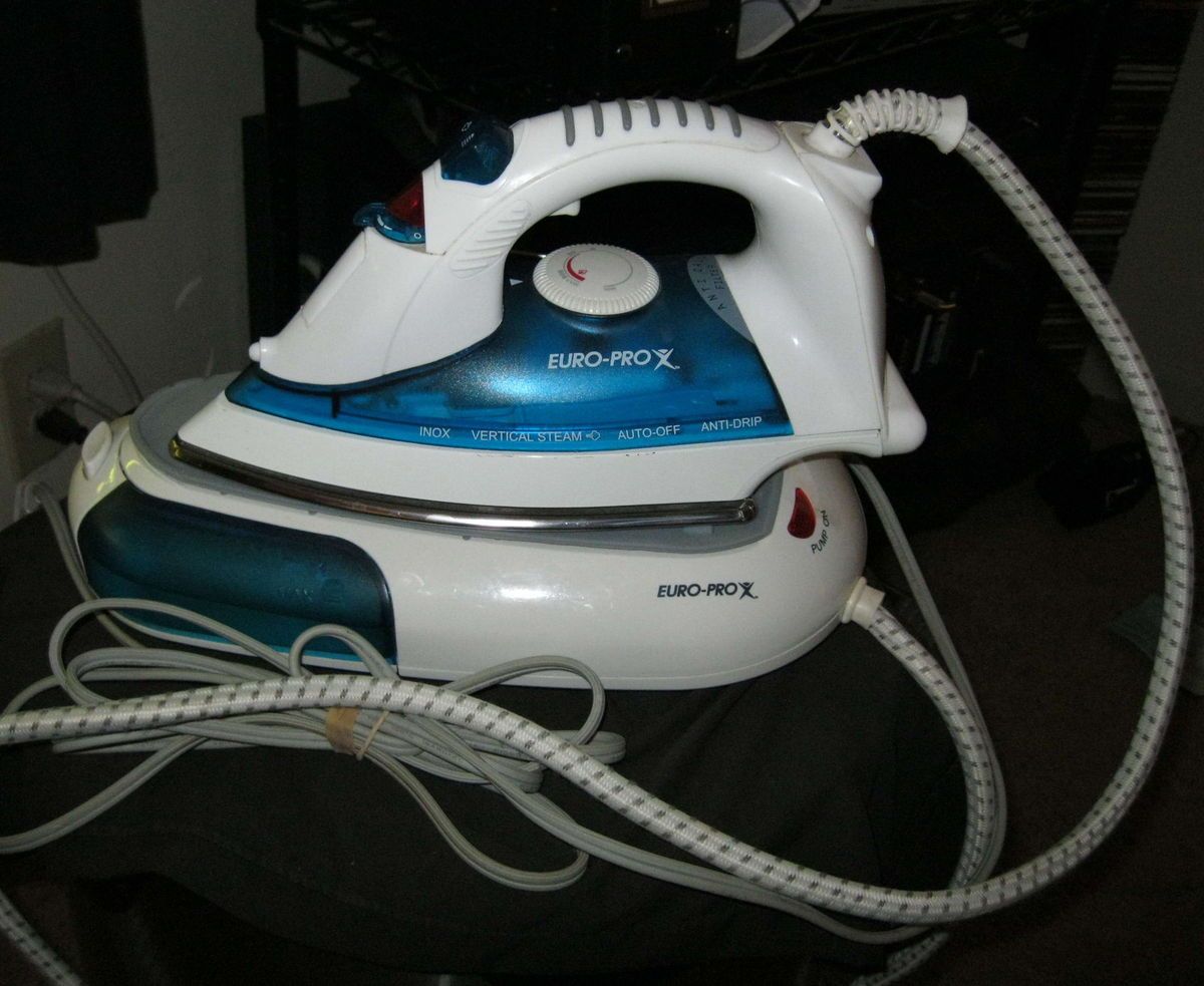 Euro Pro Commercial Style Steam Pump Iron Fix Fedxgnd