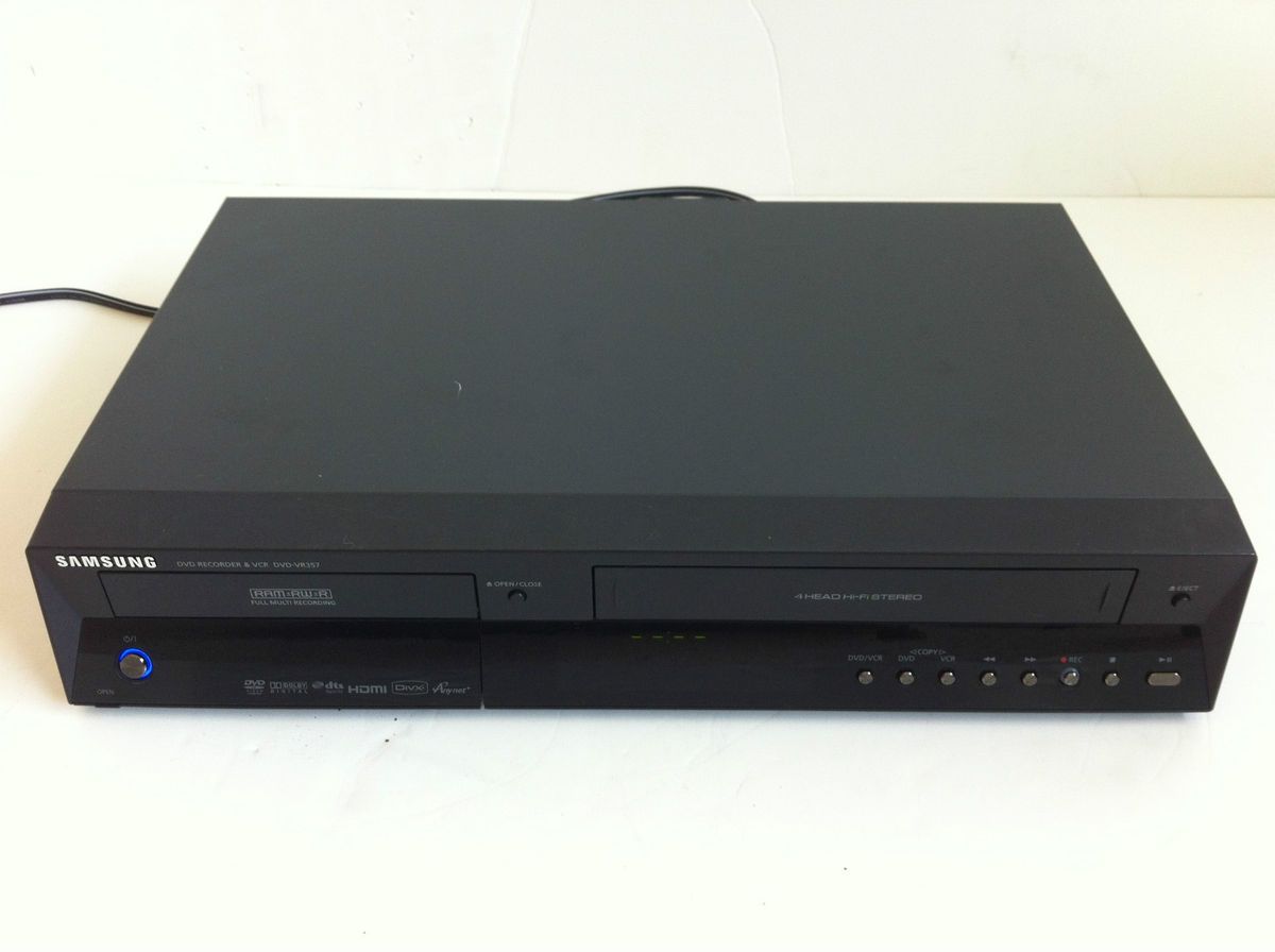 Samsung DVD VR357 DVD Recorder and VCR Combo No Remote