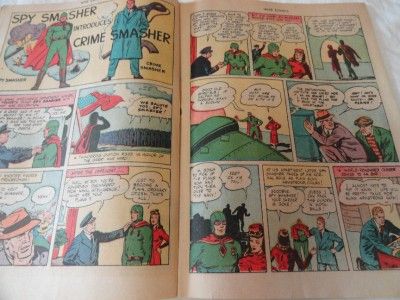 Whiz 1946 No 76 2 Captain Marvel Spy Crime Smasher Clown Comics Book