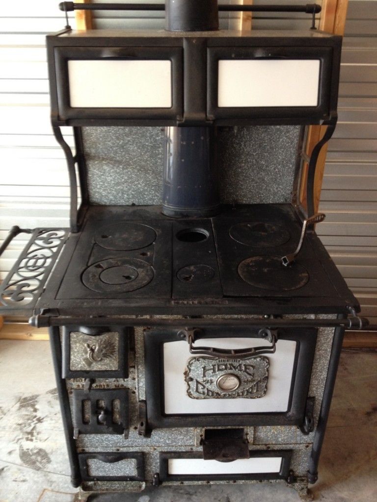 Antique Home Comfort Stove Coal Wood 1920s 1930s