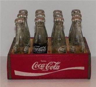 Mini Clear Glass Tome Coca Cola Bottles 12 Pack Argentina on PopScreen