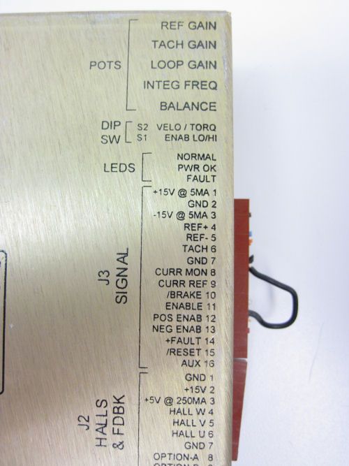 Copley Controls Corp DC Brushless Servo Amplifier 800 1167