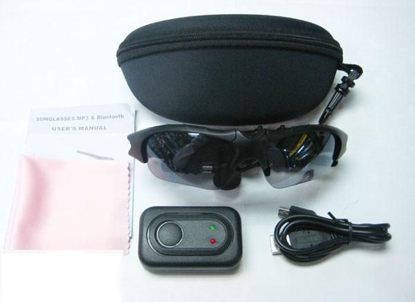 Cool Sun Glasses Bluetooth Earphone Sunglasses Free Bag