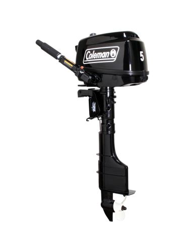 coleman 5 hp outboard motor short shaft