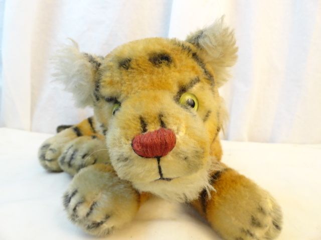 Vintage Antique Steiff Tiger Nice