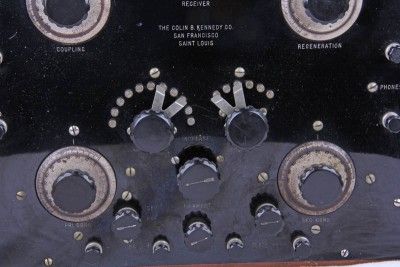 collin b kennedy type 220 intermediate wave receiver