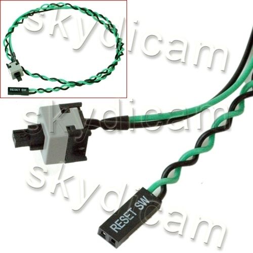 PC Desktop Reset Power Supply Switch Cable Connector PP