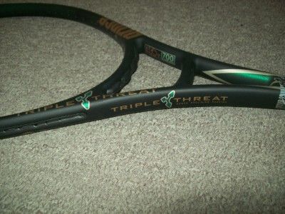 New Prince Triple Threat Graphite 95 Tennis Racket