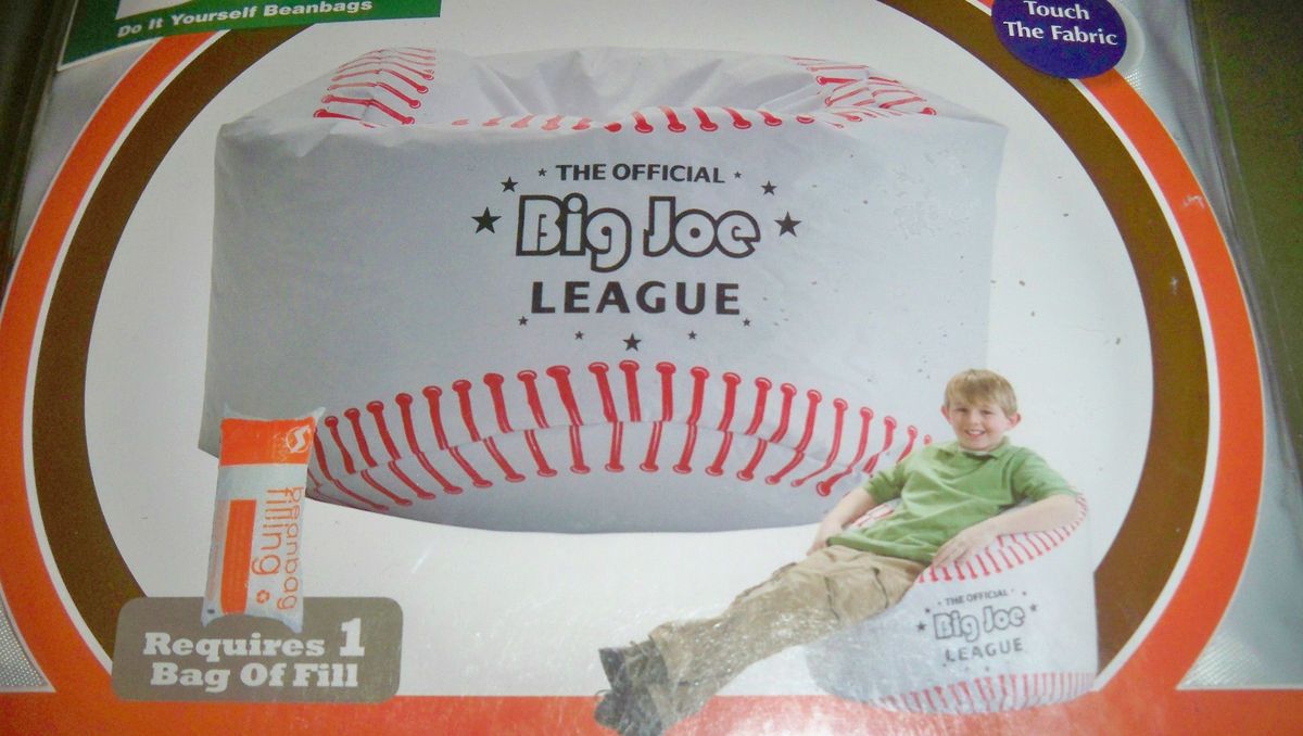 Comfort Research The Official Big Joe Leaguge Baseball Bean Bag Chair On Popscreen
