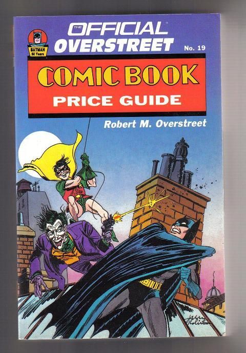 OVERSTREET COMIC BOOK PRICE GUIDE #19   BATMAN/JOKER COVER