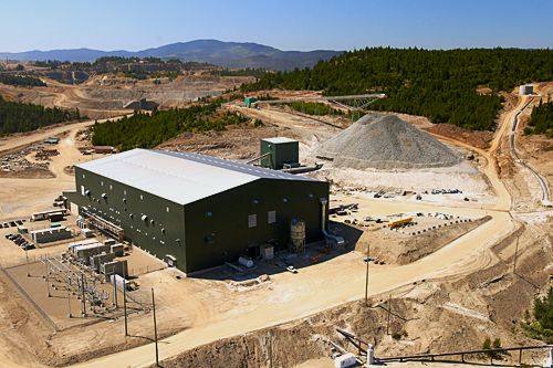 Gold Ore Assays High from The Copper Mountain Mine Princeton Nugget