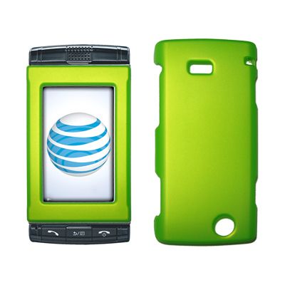 For Sharp FX Ruberized Hard Case Cover Green