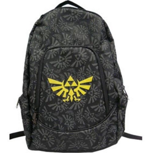 Nintendo Zelda Backpack with All Over Print Triforce